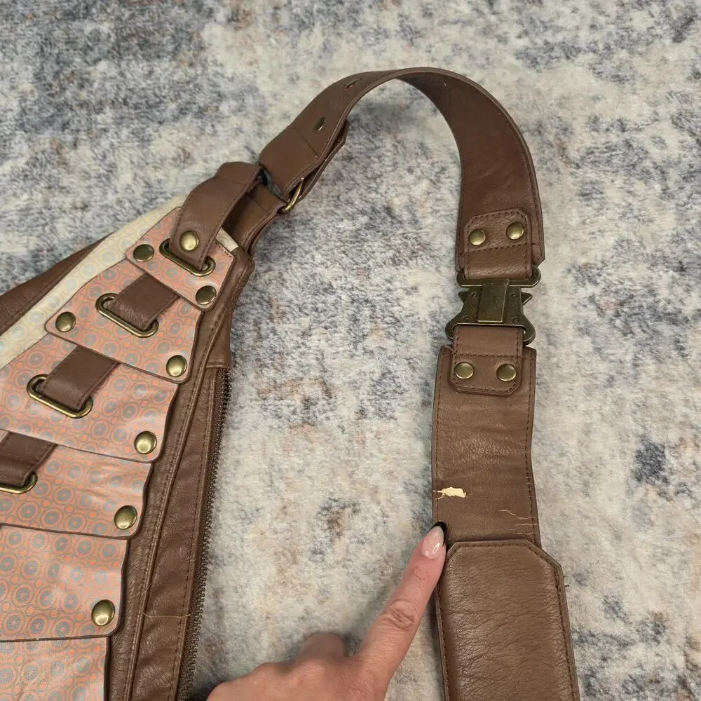 Marvel Crossbody Bag Mens Large Brown Guardians Of The Galaxy Sling Faux Leather